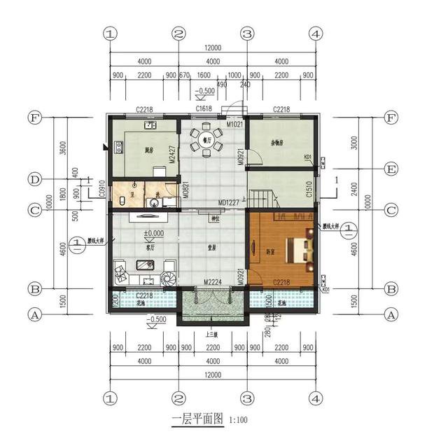 2024農(nóng)村二層自建房圖紙，面積適中，舒適美觀兼實(shí)用