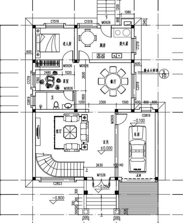 農(nóng)村三間兩層樓房設(shè)計(jì)圖，自建戶型圖大全，今年建房不發(fā)愁