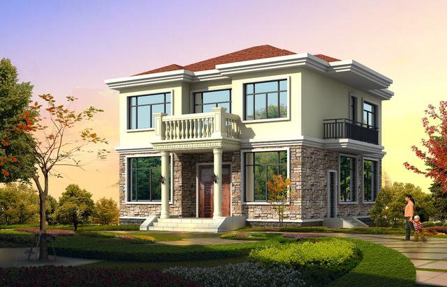 農(nóng)村三間兩層樓房設(shè)計(jì)圖，自建戶型圖大全，今年建房不發(fā)愁