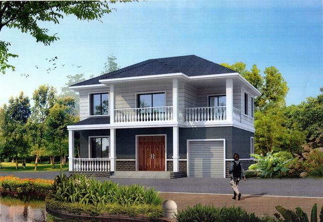 農村120平米普通建房設計圖，簡約大氣，有建房需求的朋友快收藏