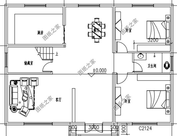 農(nóng)村蓋房設(shè)計圖紙，這三款拿了過節(jié)回老家蓋房去