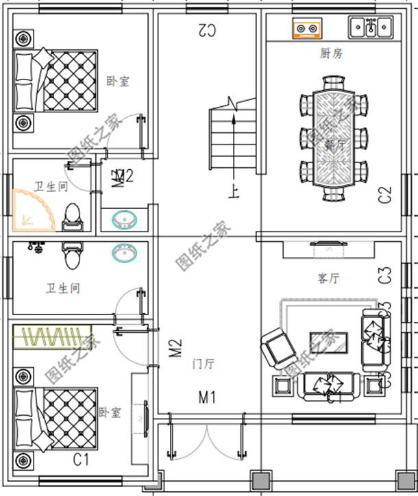 農(nóng)村的房子怎樣建好看圖片，這三款每款都帶戶型圖，有品位的人已經(jīng)收藏了