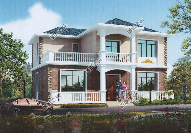 農(nóng)村的房子怎樣建好看圖片，這三款每款都帶戶型圖，有品位的人已經(jīng)收藏了