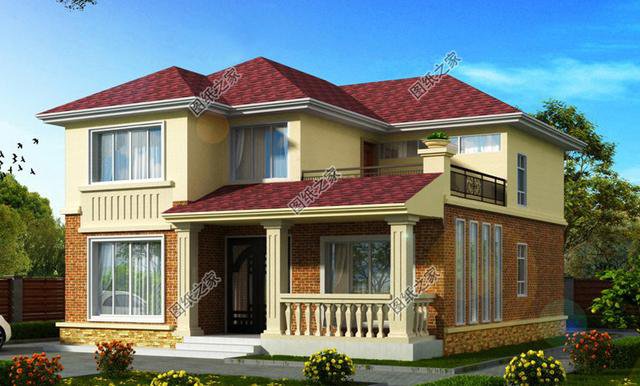 農(nóng)村的房子怎樣建好看圖片，這三款每款都帶戶型圖，有品位的人已經(jīng)收藏了