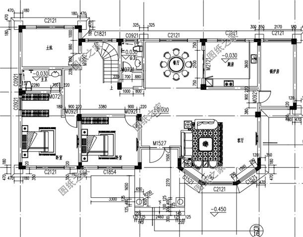 農(nóng)村四間宅基地蓋房設(shè)計圖，美觀大方包你滿意，蓋好引全村注目