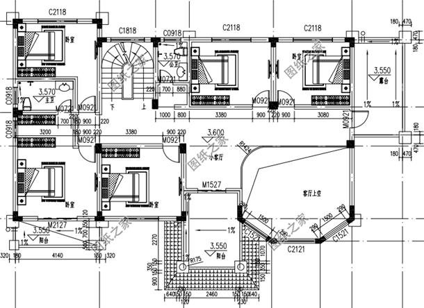 農(nóng)村四間宅基地蓋房設(shè)計圖，美觀大方包你滿意，蓋好引全村注目