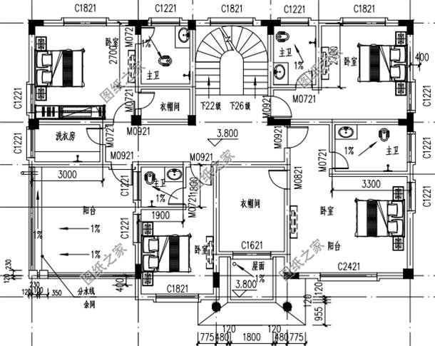 三款農(nóng)村平頂自建房效果圖，肆意享受屋頂花園，這樣的房子誰不喜歡？