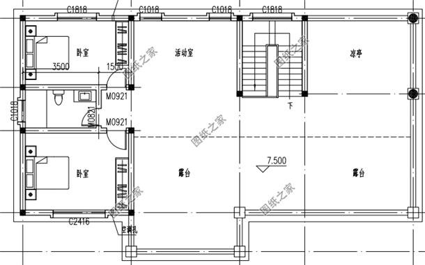 農(nóng)村自建房三層樓外觀效果圖，大氣內(nèi)部布局都無(wú)可挑剔