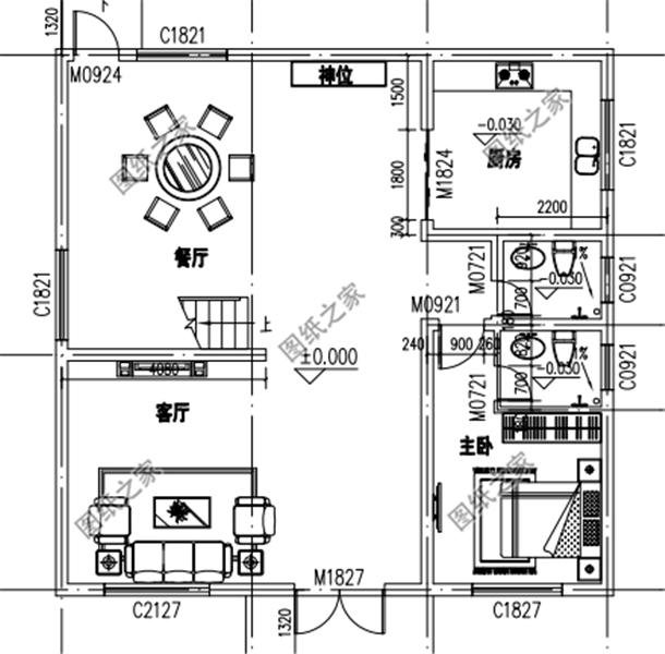農(nóng)村自建房三層樓外觀效果圖，大氣內(nèi)部布局都無(wú)可挑剔