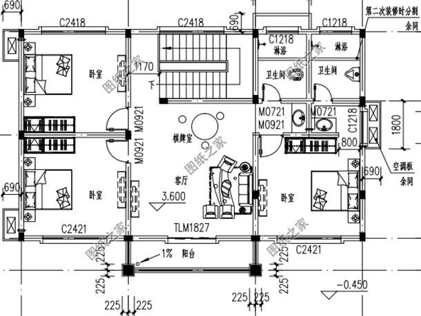 占地面積100平米二層別墅，農(nóng)村99%的人都選它