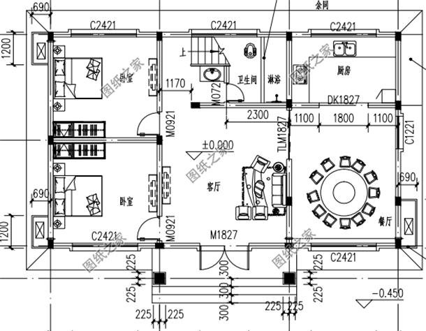 占地面積100平米二層別墅，農(nóng)村99%的人都選它