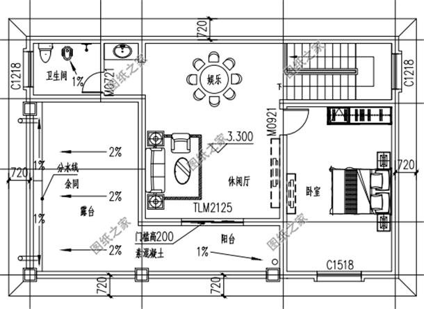 占地面積100平米二層別墅，農(nóng)村99%的人都選它