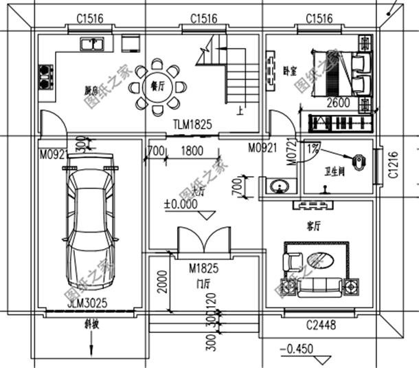 最流行現(xiàn)代簡(jiǎn)約別墅外觀圖，有效果圖和布局圖，實(shí)用是最大特點(diǎn)