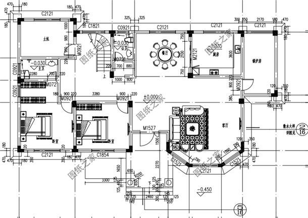 最流行現(xiàn)代簡(jiǎn)約別墅外觀圖，有效果圖和布局圖，實(shí)用是最大特點(diǎn)