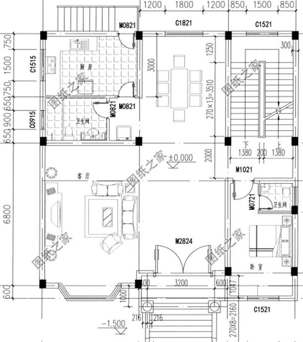 這里有農(nóng)村蓋房三層別墅設(shè)計(jì)效果圖，明天開春建房的必備