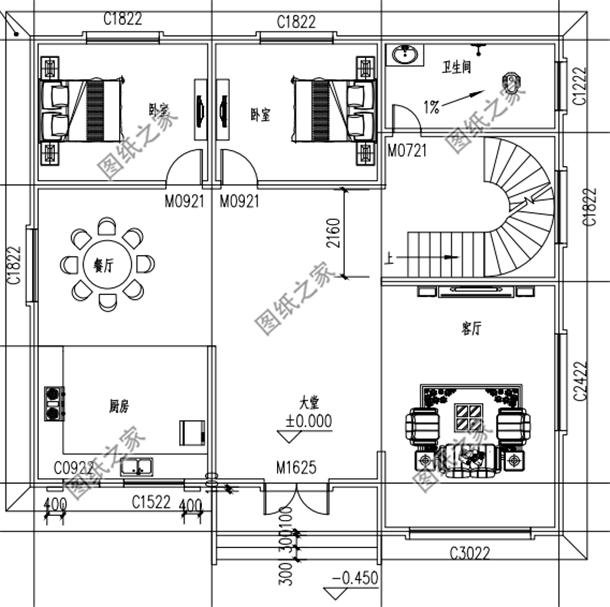 新農(nóng)村自建房設(shè)計圖紙大全，有錢亂花的功夫，還不如回家建棟房