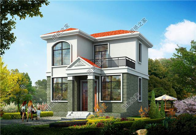 2024年新款小型別墅圖，戶型雖小，但是卻有不一樣的美