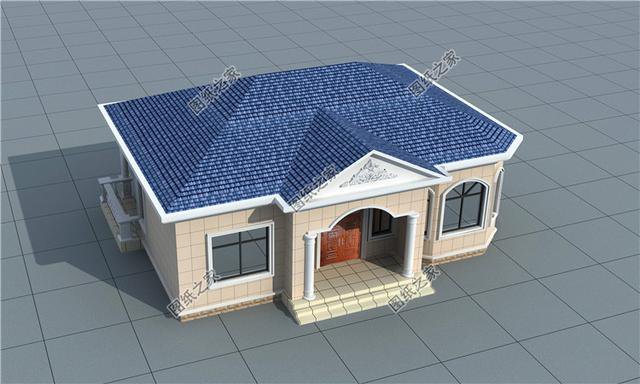 農(nóng)村一層自建房設(shè)計(jì)圖，10萬左右就能建，養(yǎng)老別墅就該這么建