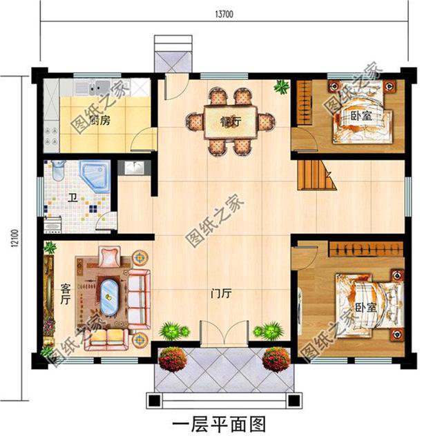 農(nóng)村最實用的二層房外觀圖，趕快挑一套最喜歡的去建吧