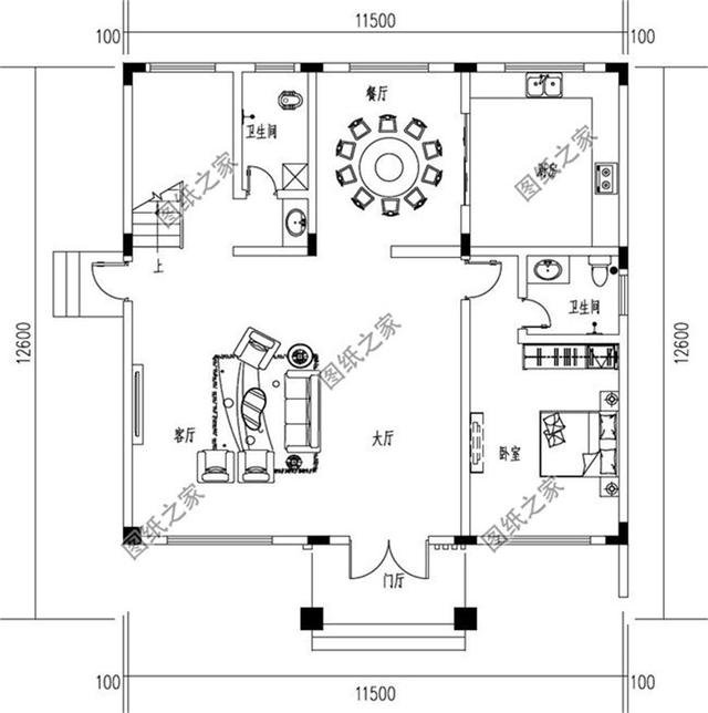 新款占地11×12米農(nóng)村自建房設計圖，最適合農(nóng)村的二層別墅，耐看又實用