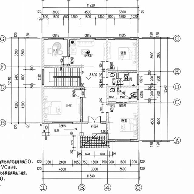 新款占地11×12米農(nóng)村自建房設計圖，最適合農(nóng)村的二層別墅，耐看又實用