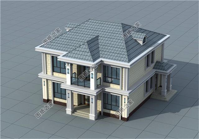 新款占地11×12米農(nóng)村自建房設計圖，最適合農(nóng)村的二層別墅，耐看又實用