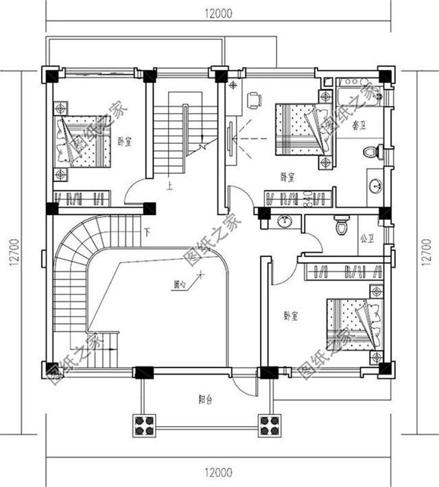 農(nóng)村三間三層半新款別墅設(shè)計(jì)圖，建成這樣花了50來(lái)萬(wàn)，貴嗎