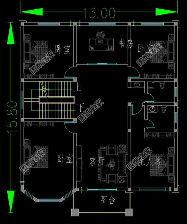 農(nóng)村三間三層半新款別墅設(shè)計(jì)圖，建成這樣花了50來(lái)萬(wàn)，貴嗎