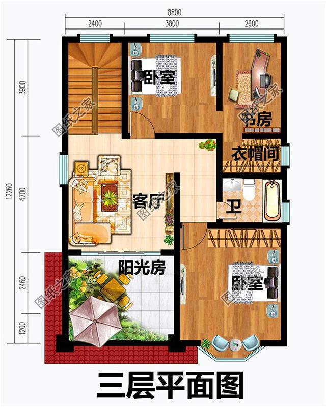 推薦三款農(nóng)村20萬二層半別墅設(shè)計(jì)圖，造價(jià)這么低，大膽建！