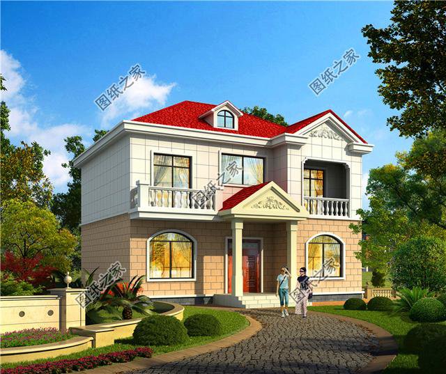 三款15萬左右的農(nóng)村別墅外觀圖，在農(nóng)村很流行，不知道大家喜歡這款戶型嗎