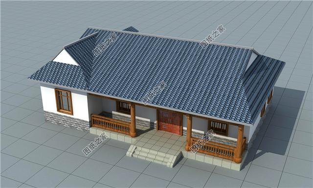 農(nóng)村4間一層平房設計圖，建房一層就夠住，總有一款適合你