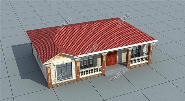 農(nóng)村4間一層平房設計圖，建房一層就夠住，總有一款適合你