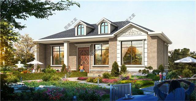 農(nóng)村4間一層平房設計圖，建房一層就夠住，總有一款適合你