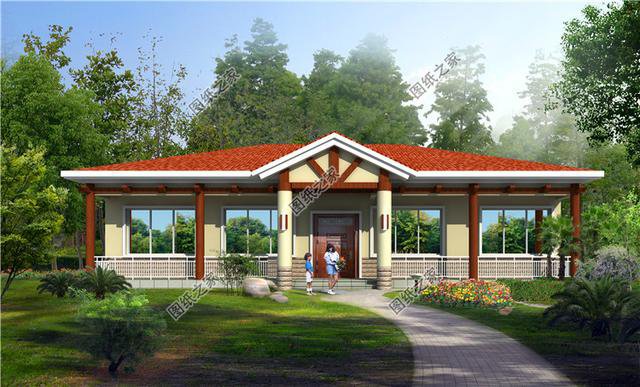 最大氣的一層別墅圖片，瞬間提升父母生活質(zhì)量，簡直太享受了