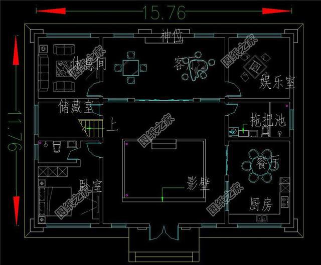 帶庭院的新中式自建房效果圖，詮釋悠悠古韻，盡顯古典