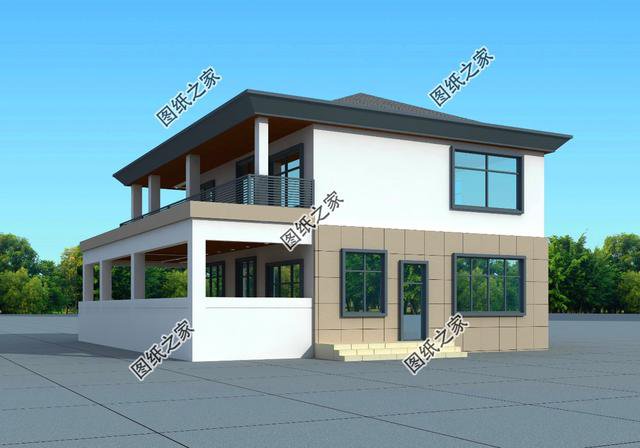 150平二層別墅設(shè)計(jì)，第三款帶中式元素，回鄉(xiāng)建完過理想生活