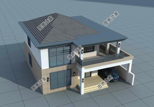 150平二層別墅設(shè)計(jì)，第三款帶中式元素，回鄉(xiāng)建完過理想生活