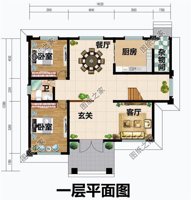 150平二層別墅設(shè)計(jì)，第三款帶中式元素，回鄉(xiāng)建完過理想生活