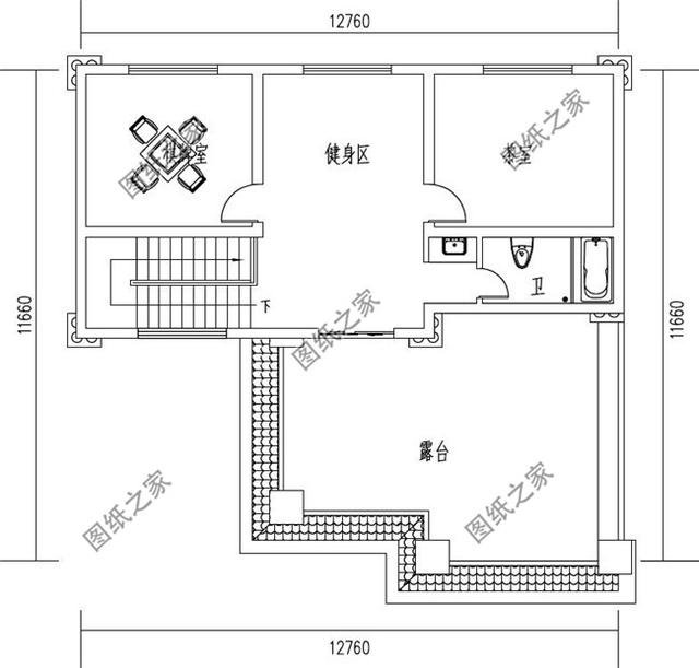 農(nóng)村別墅設(shè)計150平四層圖，大氣優(yōu)雅布局精致，值得一建