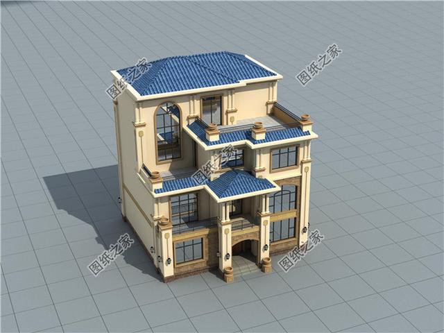 農(nóng)村別墅設(shè)計150平四層圖，大氣優(yōu)雅布局精致，值得一建