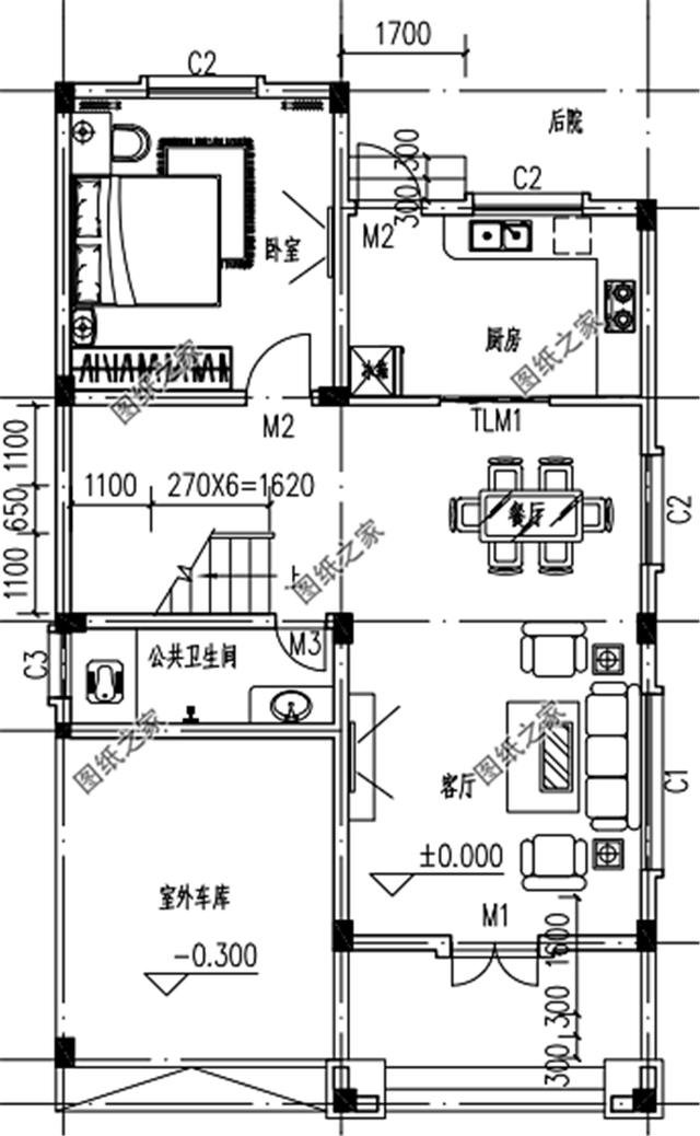 帶車庫的農(nóng)村建房圖片，農(nóng)村建房車庫必須有，實(shí)用大氣