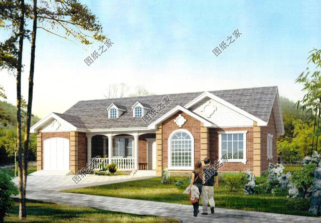 帶車庫的農(nóng)村建房圖片，農(nóng)村建房車庫必須有，實(shí)用大氣