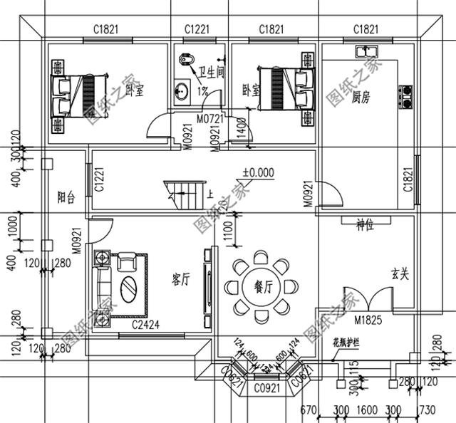 145平方房子設(shè)計(jì)圖片，簡(jiǎn)潔大方，一家人住其樂融融