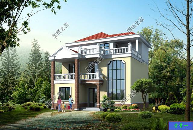 145平方房子設(shè)計(jì)圖片，簡(jiǎn)潔大方，一家人住其樂融融