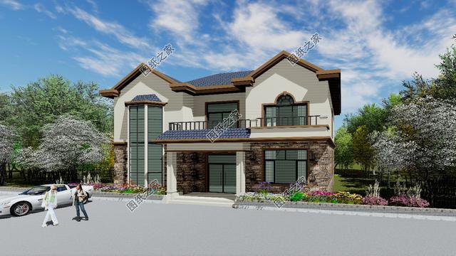 農村二層別墅最佳設計圖，我也好想住進這樣的房子里面