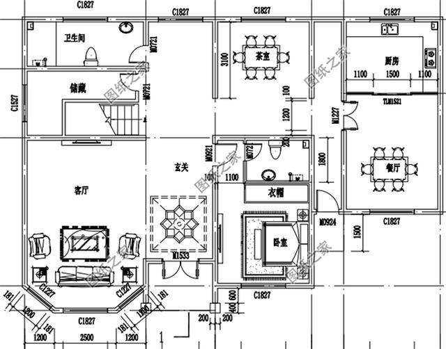 農村二層別墅最佳設計圖，我也好想住進這樣的房子里面