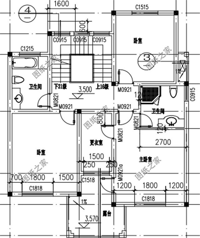 農(nóng)村三間二層房子設(shè)計(jì)圖及效果圖，簡(jiǎn)單耐看，住著舒適