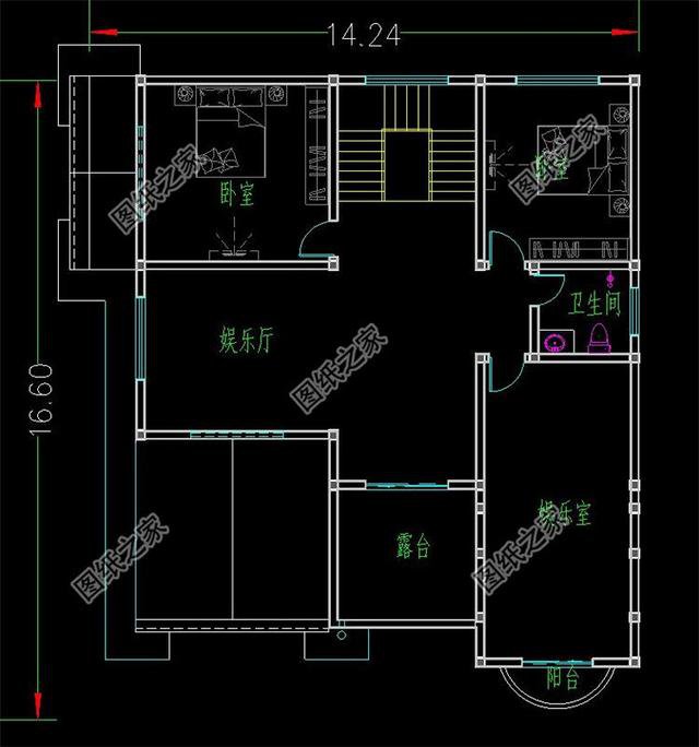 三層復(fù)式別墅戶型圖，農(nóng)村經(jīng)典戶型，全家老小都喜歡