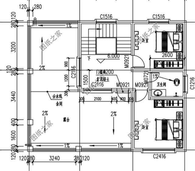 農(nóng)村建房設(shè)計(jì)效果圖，簡(jiǎn)單大方，父母住在里面都樂呵呵