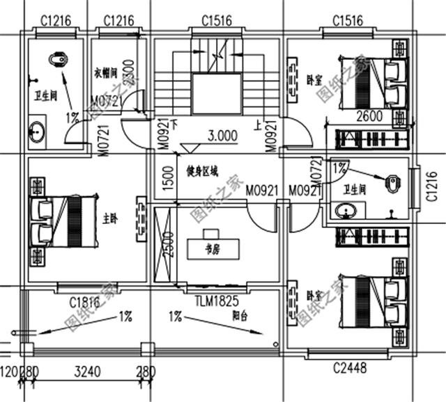 農(nóng)村建房設(shè)計(jì)效果圖，簡(jiǎn)單大方，父母住在里面都樂呵呵